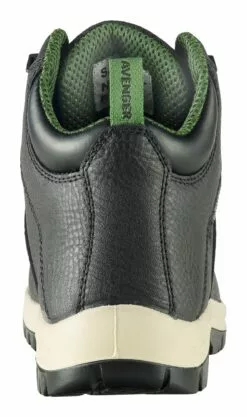 Avenger Mens Black Leather Comp Toe 7282 Breaker 6in Work Boots -Boots Sales Shop A7282 8