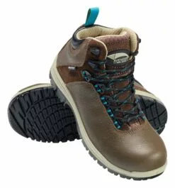 Avenger Womens Brown Leather Comp Toe 7285 Breaker 6in Work Boots -Boots Sales Shop A7285 3