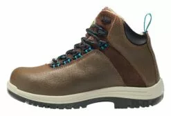 Avenger Womens Brown Leather Comp Toe 7285 Breaker 6in Work Boots -Boots Sales Shop A7285 5