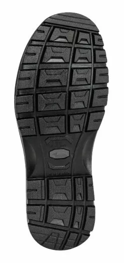 Avenger Mens Black Leather Comp Toe 7400 Foundation 6in Work Boots -Boots Sales Shop A7400 Sole
