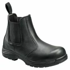 Avenger Mens Composite Toe EH Romeo W Black Leather Waxy Boots