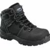 Avenger Womens Black Leather Comp Toe 7450 WP Work Boots