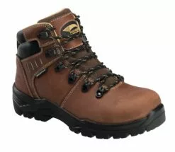 Avenger Womens Brown Leather Comp Toe 7451 WP Work Boots