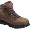 Avenger Mens Brown Leather Soft Toe 7645 Hammer 6in Work Boots -Boots Sales Shop A7645 1