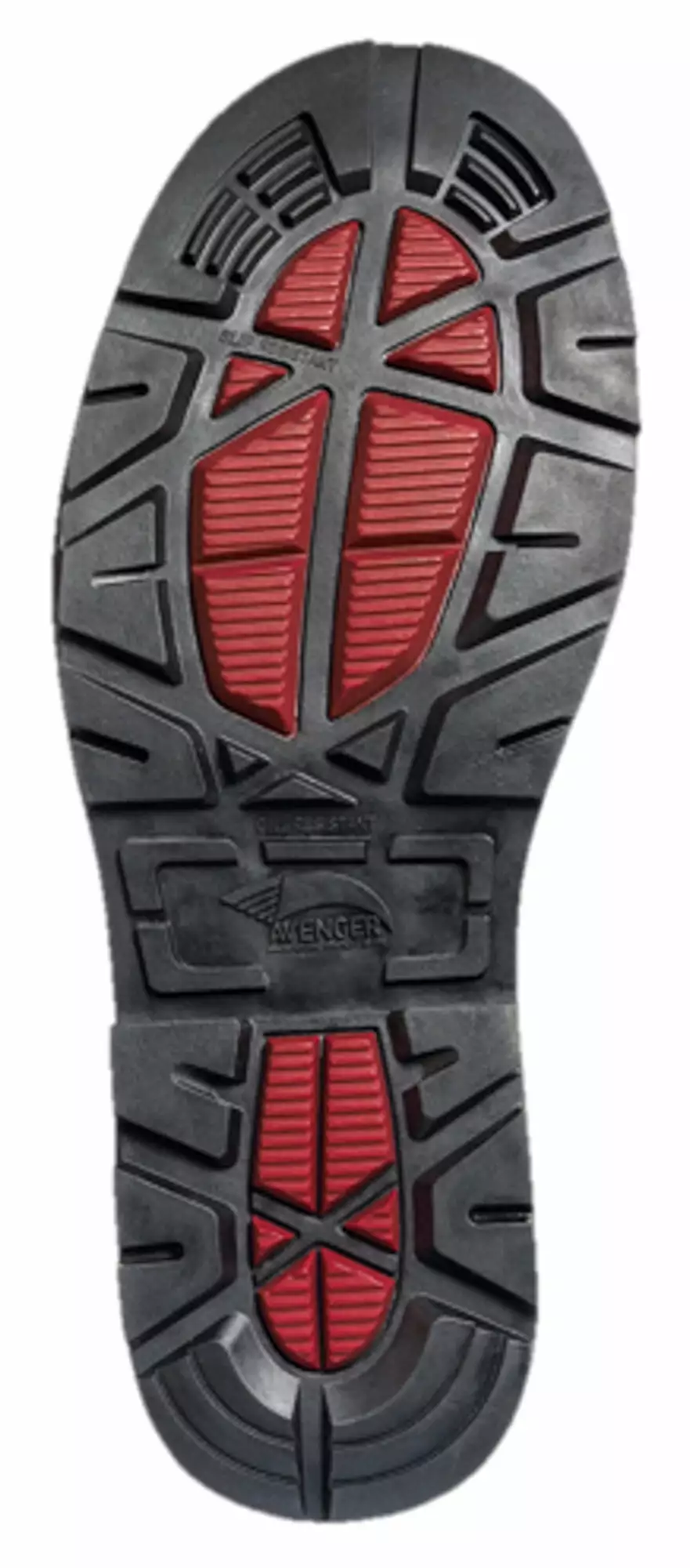 Avenger Mens Brown/Black Leather Comp Toe Wellington Met Work Boots 4 Avenger Mens Brown/Black Leather Comp Toe Wellington Met Work Boots - Image 2