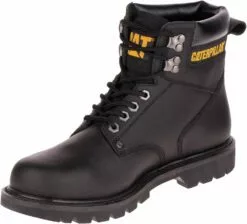 CAT Mens Second Shift Black Oiled Leather Work Boots -Boots Sales Shop CATM P70043 062816 S17 135 1