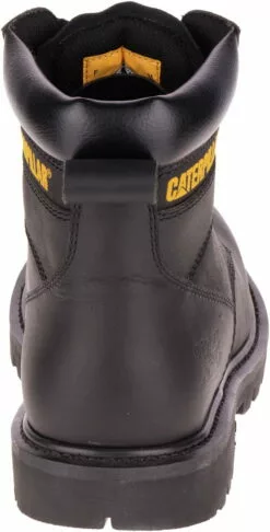 CAT Mens Second Shift Black Oiled Leather Work Boots -Boots Sales Shop CATM P70043 062816 S17 270 1