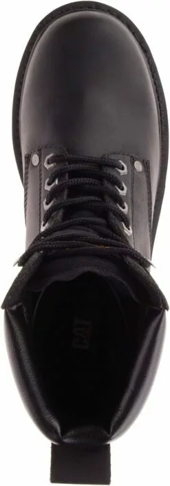 CAT Mens Second Shift Black Oiled Leather Work Boots -Boots Sales Shop CATM P70043 062816 S17 TOP 1