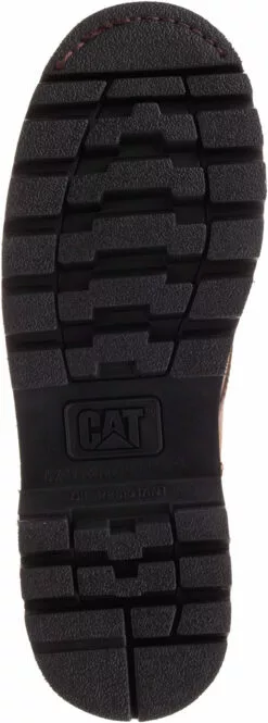 CAT Mens Second Shift Dark Brown Leather Work Boots 14 CAT Mens Second Shift Dark Brown Leather Work Boots -Boots Sales Shop CATM P72593 062816 S17 OUT 1