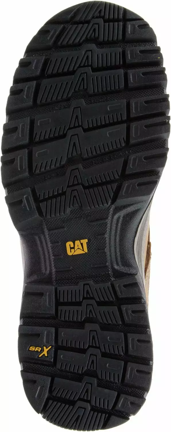 CAT Womens Dryverse 6In Wp Dark Beige Leather Work Boots 7 CAT Womens Dryverse 6In Wp Dark Beige Leather Work Boots - Image 5