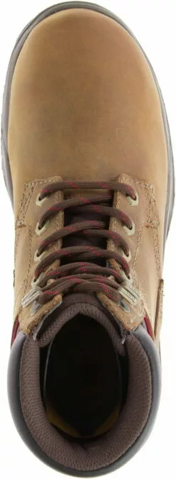 CAT Womens Dryverse 6In Wp Dark Beige Leather Work Boots 13 CAT Womens Dryverse 6In Wp Dark Beige Leather Work Boots -Boots Sales Shop CATM P74066 061016 S17 TOP 1