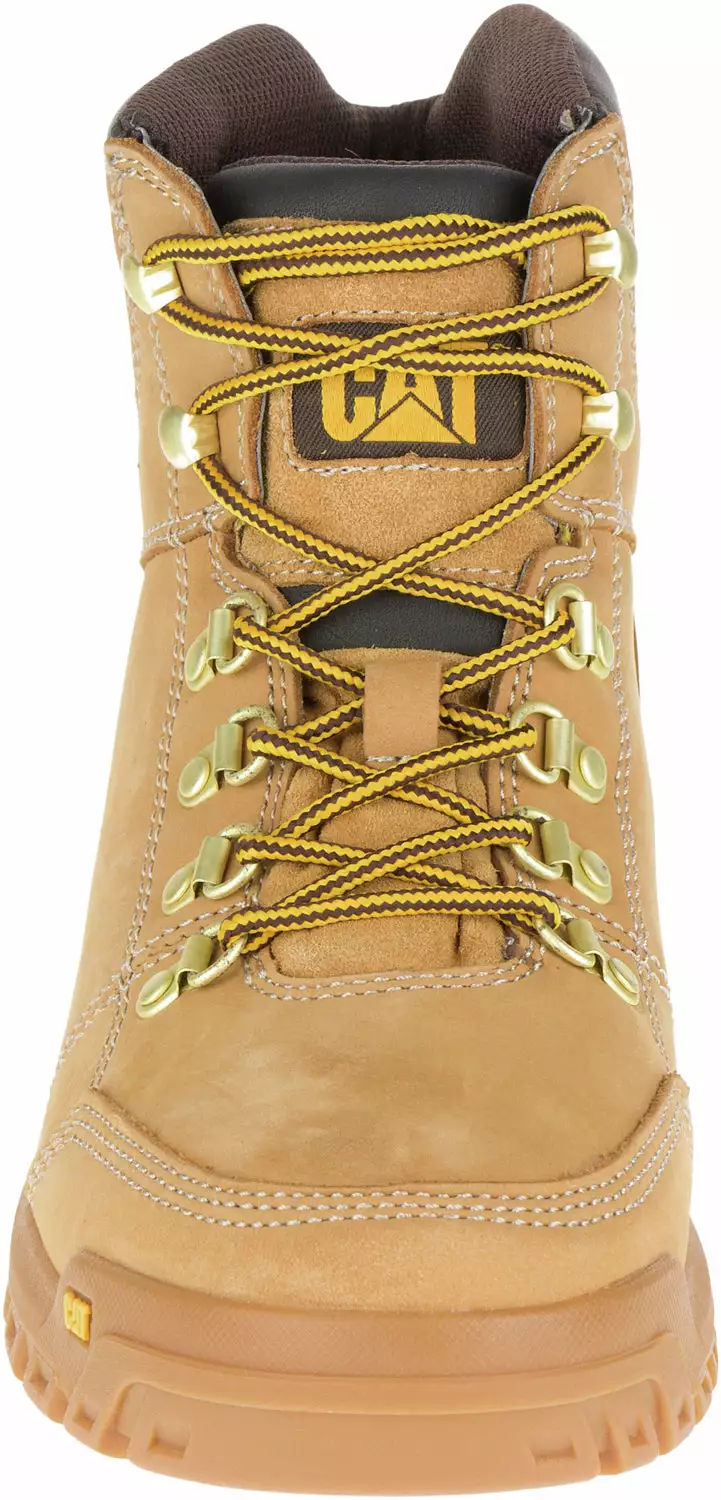CAT Mens Outline Honey Reset Leather Work Boots 5 CAT Mens Outline Honey Reset Leather Work Boots - Image 3