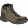 CAT Mens Outline St Dark Gull Grey Leather Work Boots 2 CAT Mens Outline St Dark Gull Grey Leather Work Boots -Boots Sales Shop CATM P90802 040616 S17 022