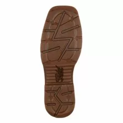 Durango Mens Multi-Color Leather ST Union Flag Work Boots -Boots Sales Shop DB020 outsole