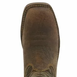Workin' Rebel By Durango Mens Brown Leather 11in Steel Toe Cowboy Boots -Boots Sales Shop DB4354 birdseye square