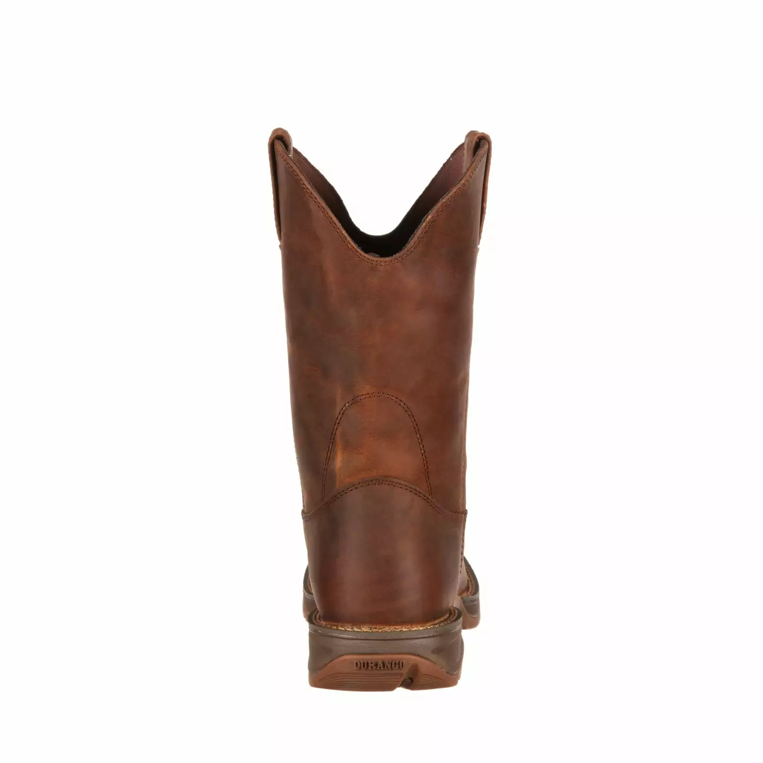 Durango Mens Trail Brown Leather Rebel Pull-On Western Work Boots 13 Durango Mens Trail Brown Leather Rebel Pull-On Western Work Boots - Image 11