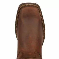 Durango Mens Trail Brown Leather Rebel Pull-On Western Work Boots 34 Durango Mens Trail Brown Leather Rebel Pull-On Western Work Boots -Boots Sales Shop DB5444 birdseye