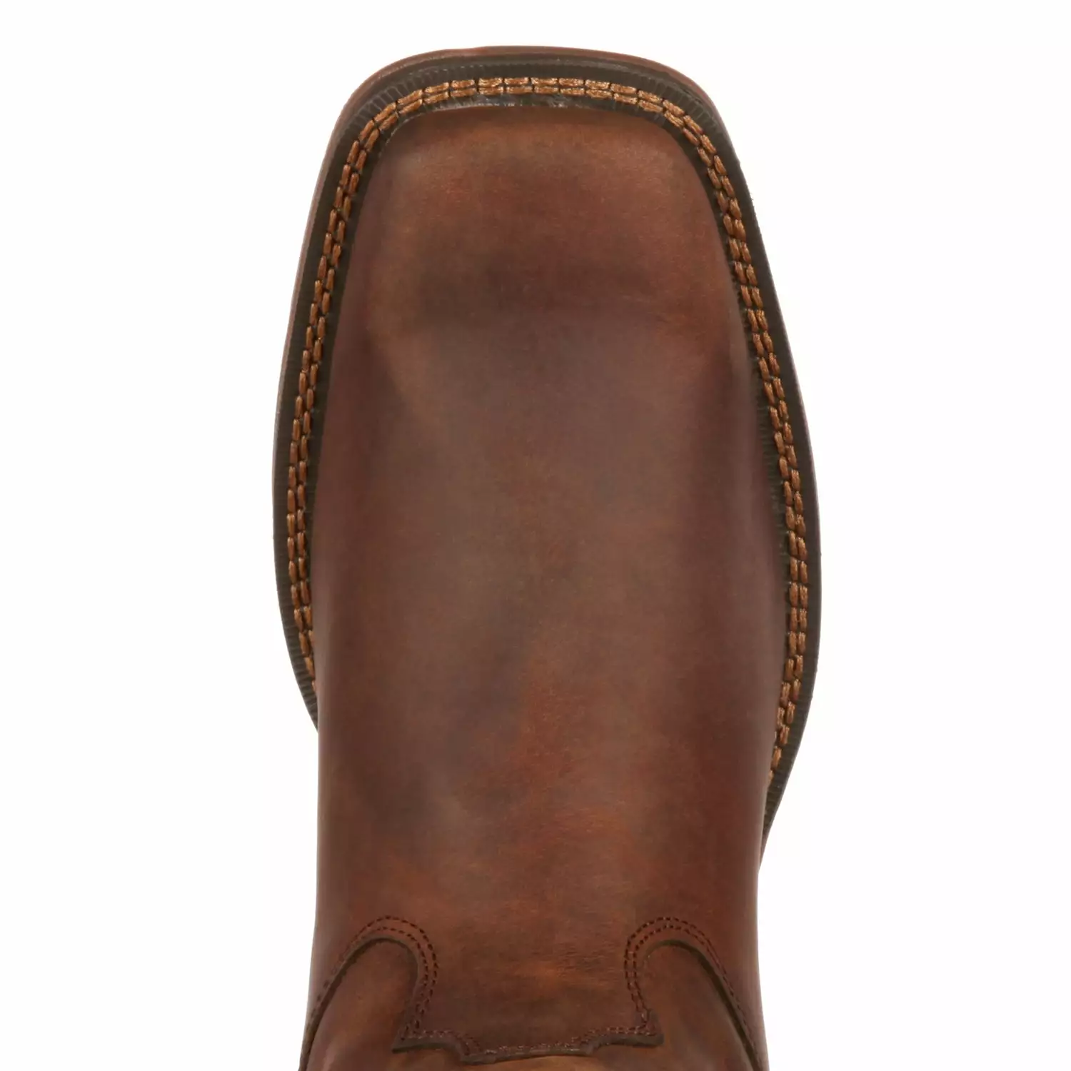 Durango Mens Trail Brown Leather Rebel Pull-On Western Work Boots 15 Durango Mens Trail Brown Leather Rebel Pull-On Western Work Boots - Image 13