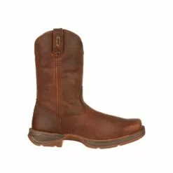 Durango Mens Trail Brown Leather Rebel Pull-On Western Work Boots 28 Durango Mens Trail Brown Leather Rebel Pull-On Western Work Boots -Boots Sales Shop DB5444 profile square