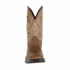 Durango Mens Bay Brown/Oat Leather Maverick XP Western Work Boots -Boots Sales Shop DDB0242 front