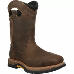 Dan Post Mens Thunderhead Work Boots Leather Tan