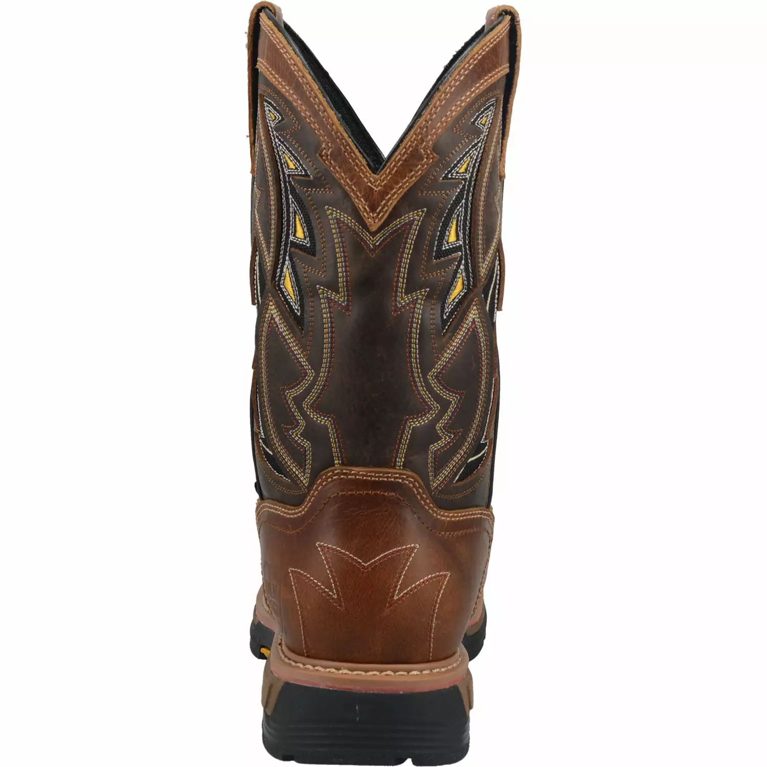 Dan Post Mens Warrior Work Boots Leather Tan/Brown 7 Dan Post Mens Warrior Work Boots Leather Tan/Brown - Image 5