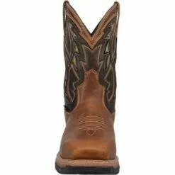Dan Post Mens Warrior Work Boots Leather Tan/Brown 15 Dan Post Mens Warrior Work Boots Leather Tan/Brown -Boots Sales Shop DP59429 5