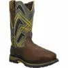 Dan Post Mens Cyclone Work Boots Leather Gray/Brown -Boots Sales Shop DP59436 1