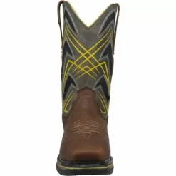 Dan Post Mens Cyclone Work Boots Leather Gray/Brown -Boots Sales Shop DP59436 5
