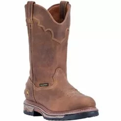 Boots Sales Shop 38 Dan Post Mens Journeyman Ct Work Boots Leather Saddle