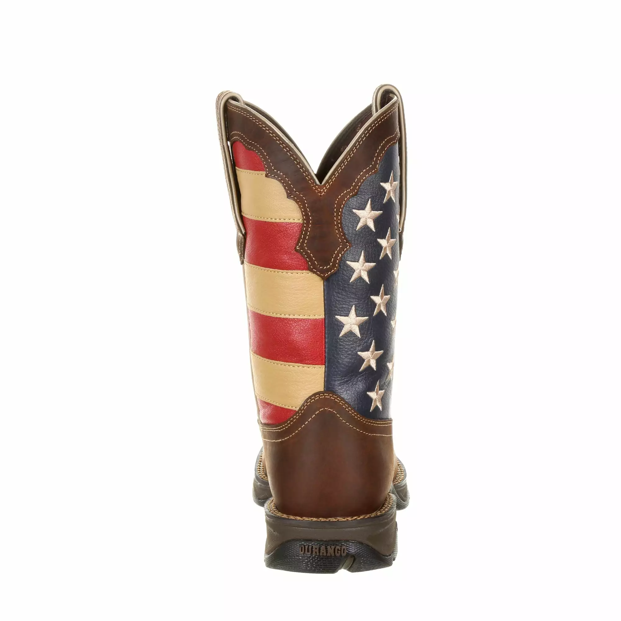 Durango Womens Union Flag Leather ST Patriotic Work Boots 4 Durango Womens Union Flag Leather ST Patriotic Work Boots - Image 2