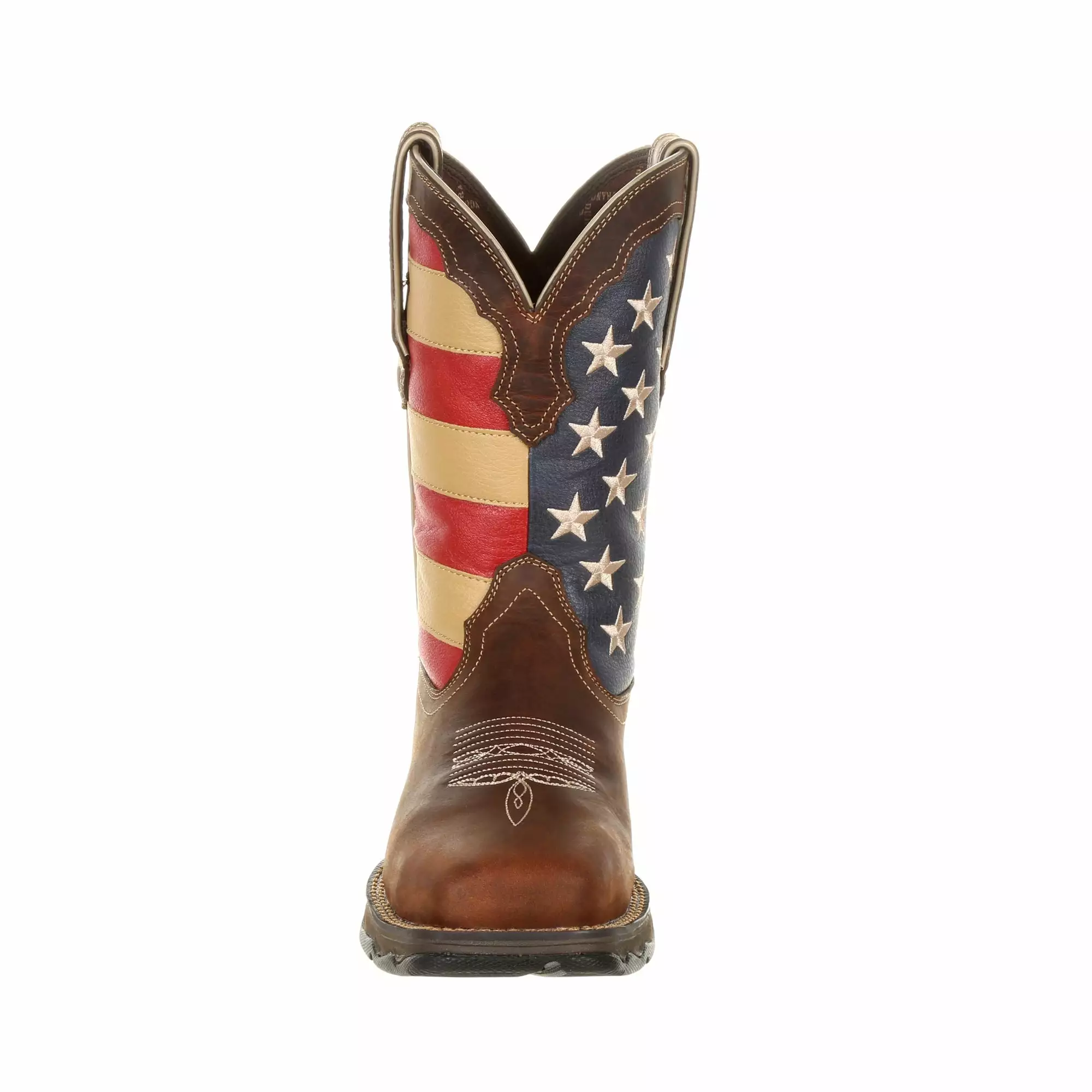 Durango Womens Union Flag Leather ST Patriotic Work Boots 6 Durango Womens Union Flag Leather ST Patriotic Work Boots - Image 4
