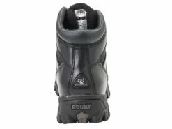 Rocky Boots Rocky Womens Black Leather Alpha Force WP Public Service Work Boots 33 Rocky Boots Rocky Womens Black Leather Alpha Force WP Public Service Work Boots -Boots Sales Shop FQ0002167 back