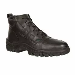 Rocky Boots Rocky TMC Mens Black Leather Work Postal-Approved Sport Chukka Boots