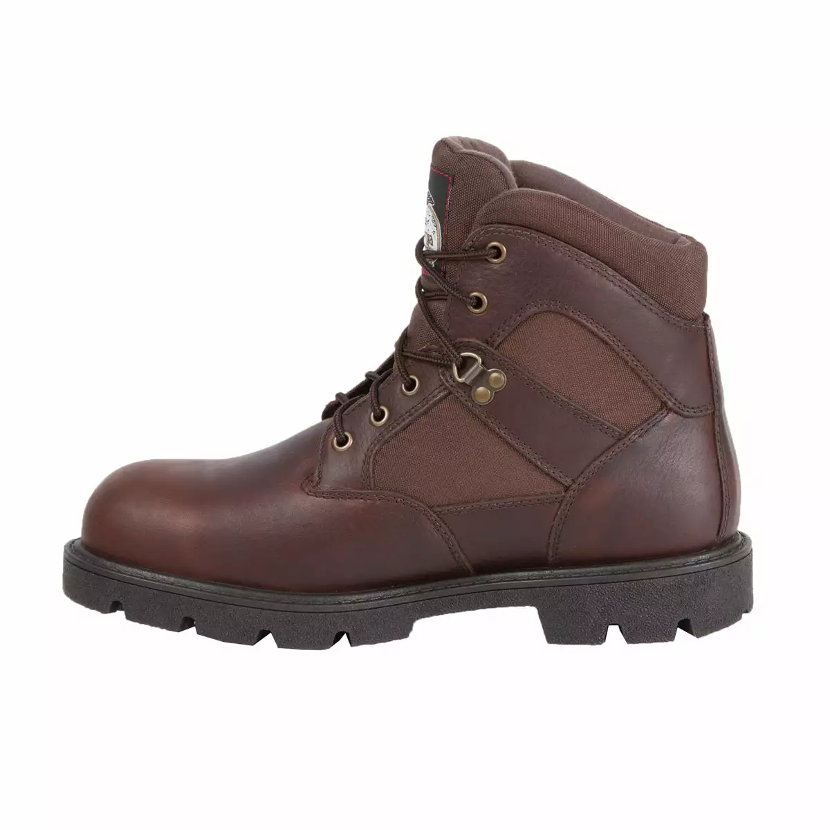 Georgia Homeland Mens Brown Leather Waterproof Cordura Work Boots 7 Georgia Homeland Mens Brown Leather Waterproof Cordura Work Boots - Image 5