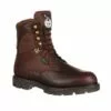 Georgia Homeland Mens Brown Leather Insulated Waterproof Work Boots -Boots Sales Shop G109 front square