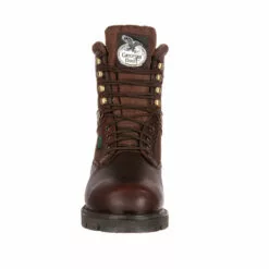 Georgia Homeland Mens Brown Leather Insulated Waterproof Work Boots -Boots Sales Shop G109 front2 square