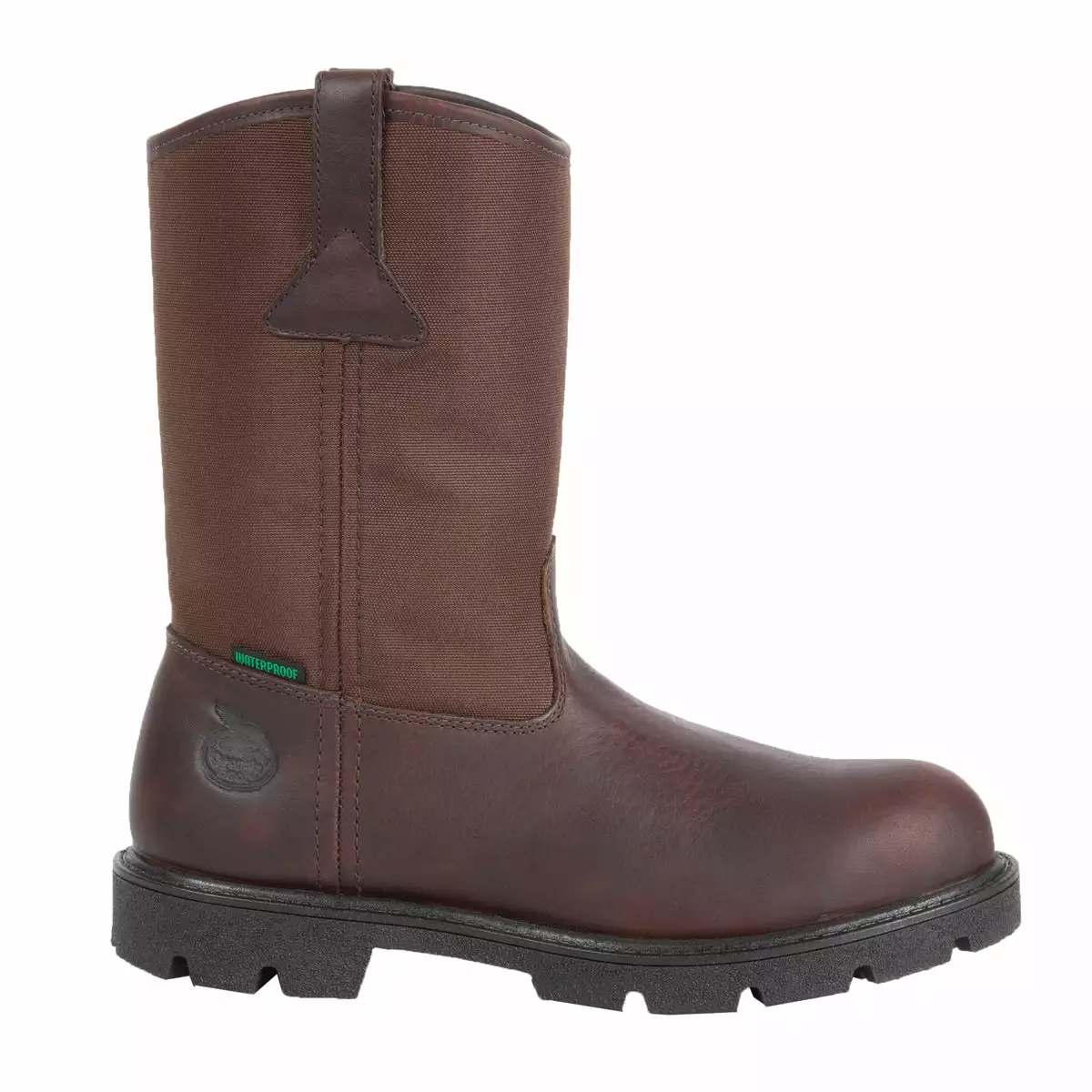 Georgia Homeland Mens Brown Leather Waterproof Wellington Work Boots 8 Georgia Homeland Mens Brown Leather Waterproof Wellington Work Boots - Image 6
