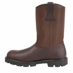 Georgia Homeland Mens Brown Leather Waterproof Wellington Work Boots 15 Georgia Homeland Mens Brown Leather Waterproof Wellington Work Boots -Boots Sales Shop G113 profile instep square