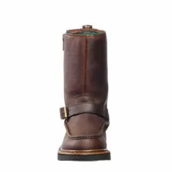 Georgia Mens Copper Kettle Leather Wellington Waterproof Work Boots -Boots Sales Shop G4124 front square