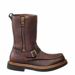 Georgia Mens Copper Kettle Leather Wellington Waterproof Work Boots -Boots Sales Shop G4124 profile square