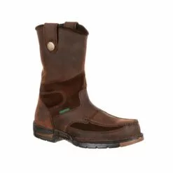 Georgia Mens Brown Leather Athens WP Wellington Work Boots -Boots Sales Shop G4403 square b83ac3da 3840 49ac 9e41 252468ebeba7