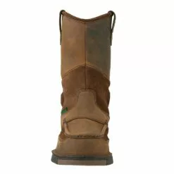 Georgia Mens Brown Leather Athens ST Wellington Work Boots -Boots Sales Shop G4603 FRONT