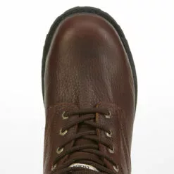 Georgia Oiler Mens Brown Leather Steel Toe Waterproof Work Boots -Boots Sales Shop G6174 birdseye square