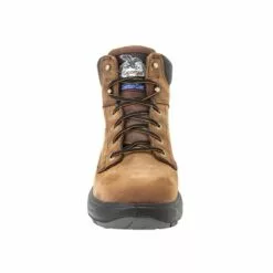 Georgia FlxPoint Mens Brown Leather Waterproof Composite Toe Work Boots -Boots Sales Shop G6644 front square