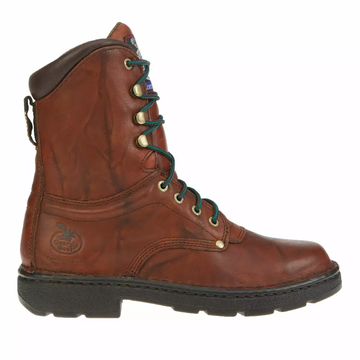 Georgia Eagle Light Mens Russet Wildwood Leather Comfort Work Boots 8 Georgia Eagle Light Mens Russet Wildwood Leather Comfort Work Boots - Image 6
