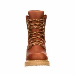 Georgia Mens Barracuda Gold Leather SPR OR Work Boots -Boots Sales Shop G8152 front square 1857f13e 9b72 4047 a43a e6ad3331892f