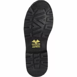 Georgia Giant Mens Soggy Brown Leather Safety Toe 8in Work Boots 14 Georgia Giant Mens Soggy Brown Leather Safety Toe 8in Work Boots -Boots Sales Shop G8374 outsole square