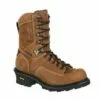 Georgia Mens Brown Leather Core WP Logger Boots 1 Georgia Mens Brown Leather Core WP Logger Boots -Boots Sales Shop GB00096