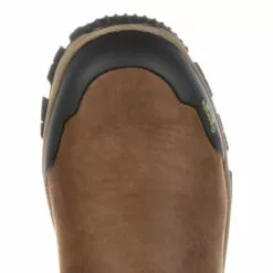 Georgia Mens Dark Brown Leather Chelsea WP Work Boots 11 Georgia Mens Dark Brown Leather Chelsea WP Work Boots -Boots Sales Shop GB00106 birdseye